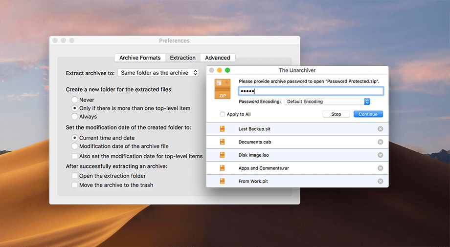 best extract for mac